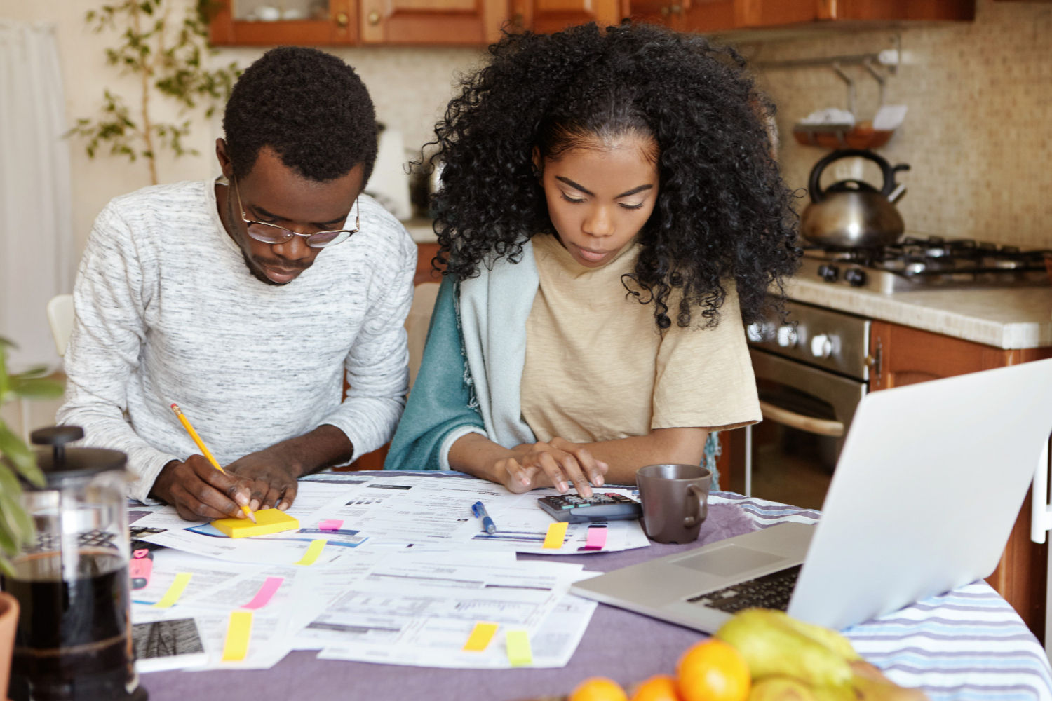 Building a family budget and sticking to it